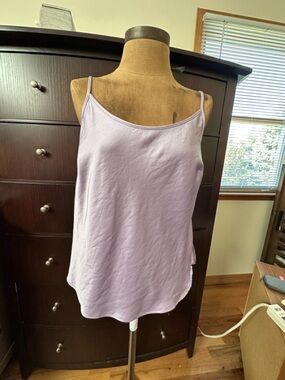 Saint Art Elliot Chartreuse Cami Lilac Med nwt